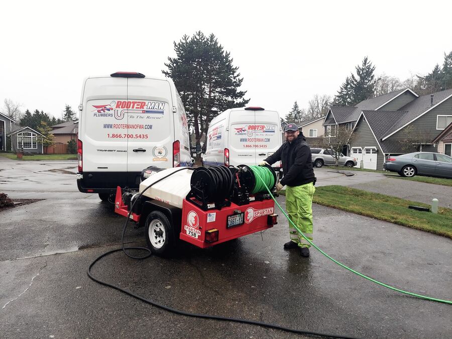 Sewer Repair in South Hill, WA