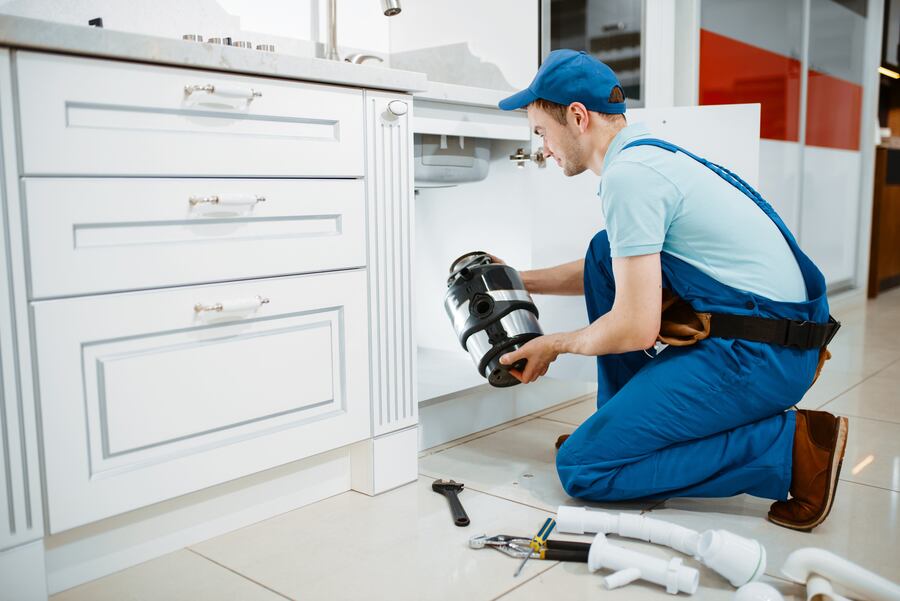 Garbage Disposal Replacement in University Place, WA