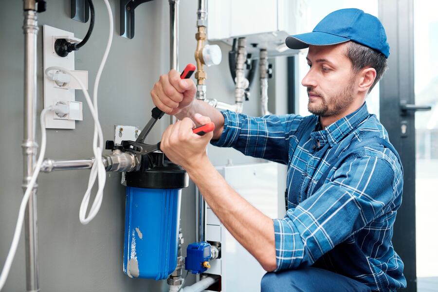 Water Filtration Installation in Lakewood, WA